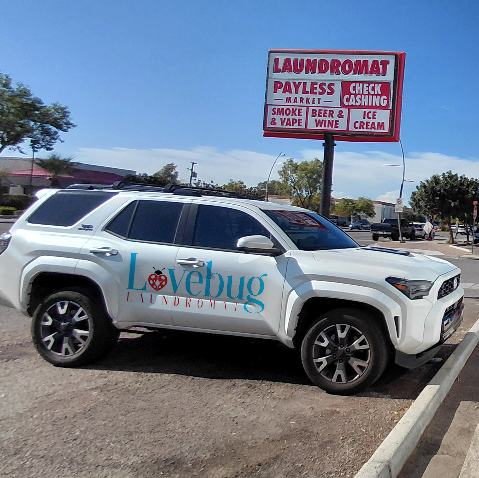 Lovebug Laundromat commercial laundry service